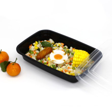 plastic PP food container take away fast food containers microwave safe
